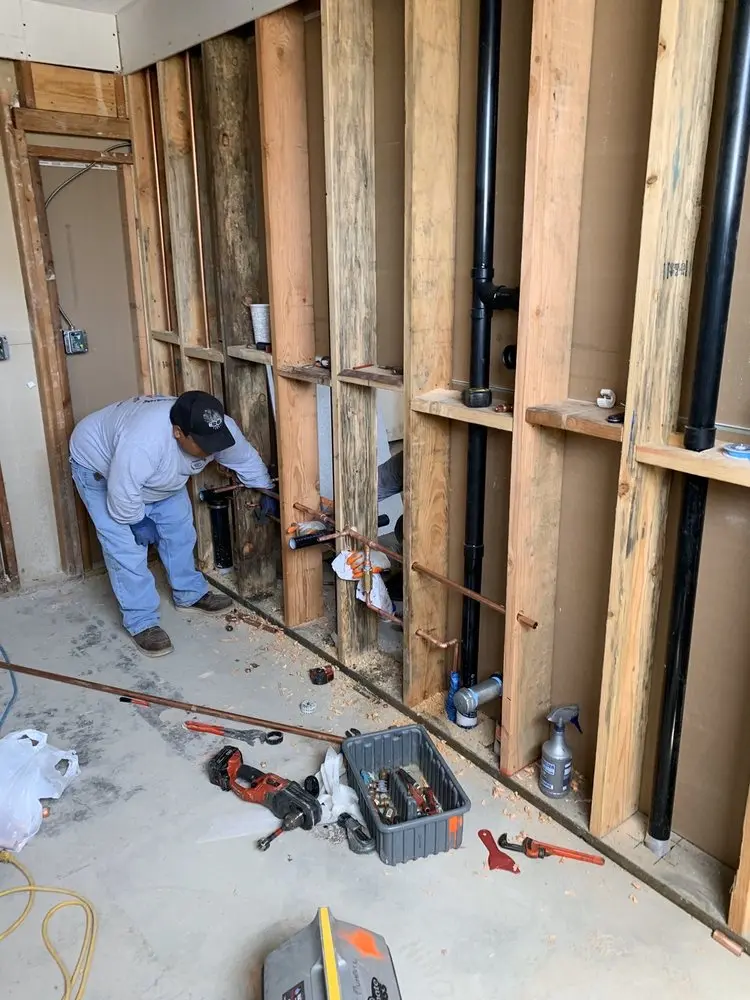 Commercial rough-in plumbing for Water Heater Replacement in South El Monte